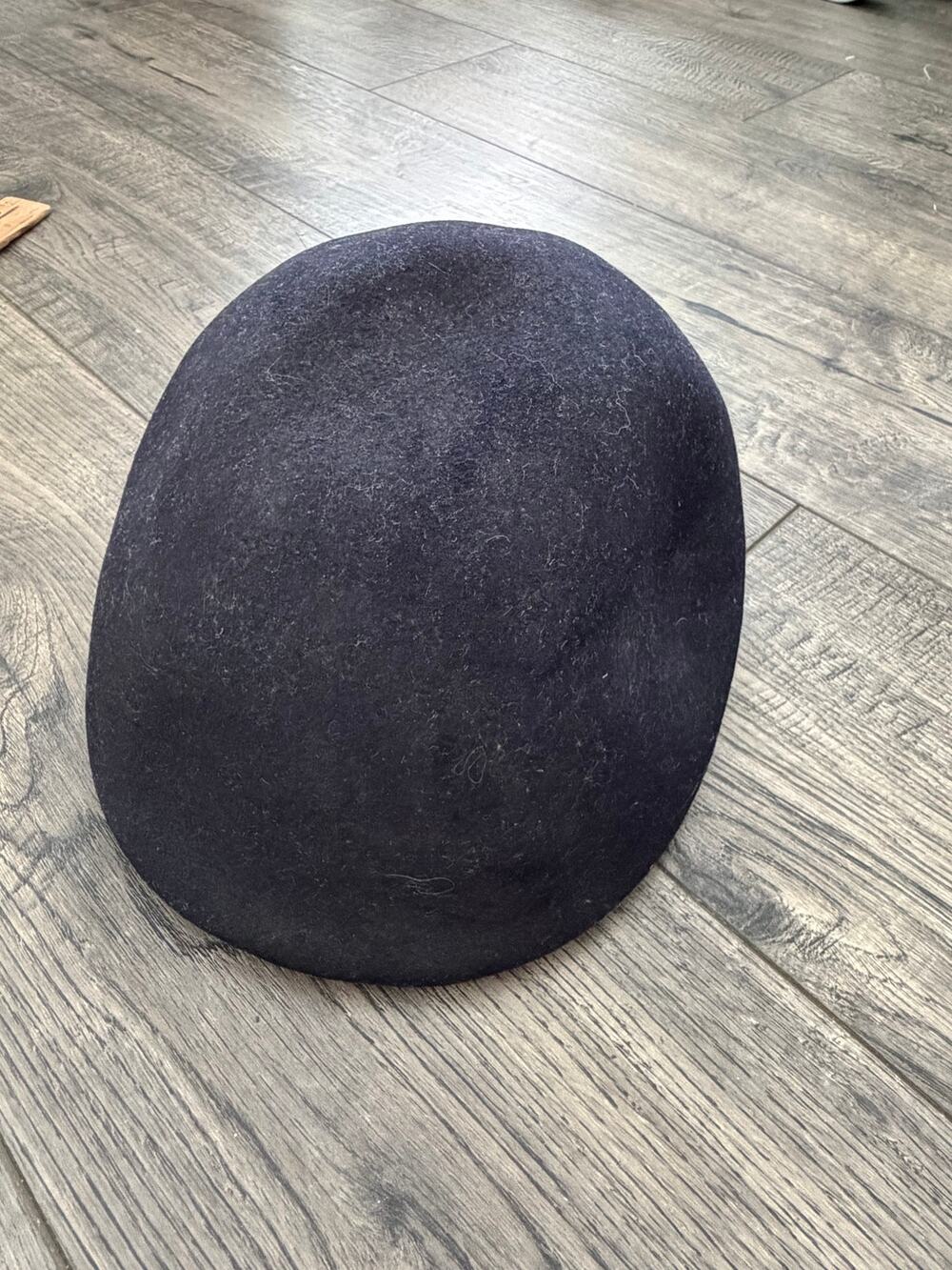 Vintage Royal Ascot Flat Cap Dark Gray Wool Casual Cabbies Hat Driving Golf